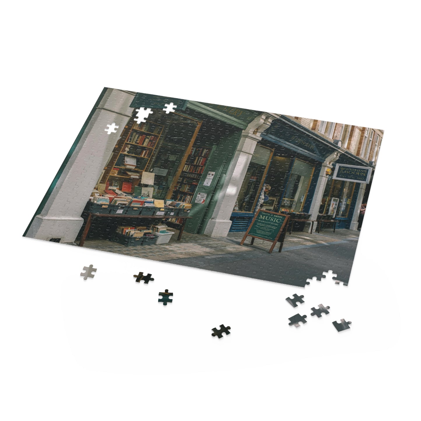Charming Bookstore - 500-Piece Jigsaw Puzzle